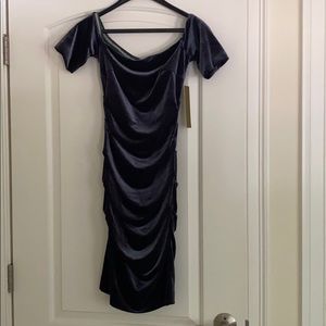 Nicole Miller velvet dress